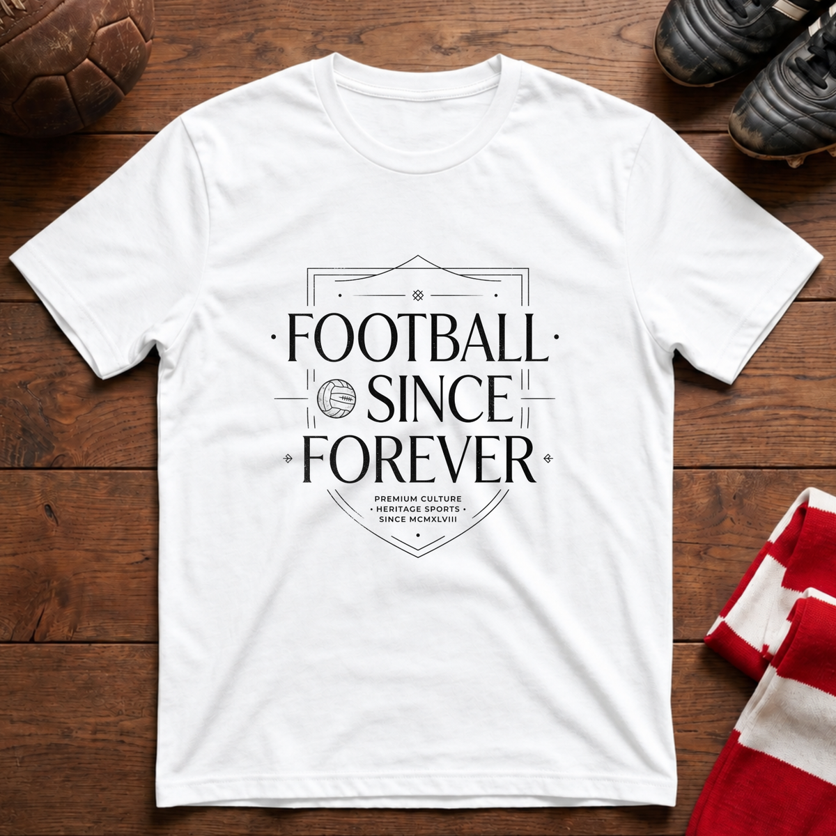 "FOOTBALL SINCE FOREVER" T-Shirt