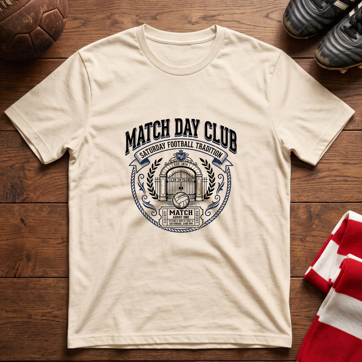 "MATCH DAY CLUB" T-Shirt