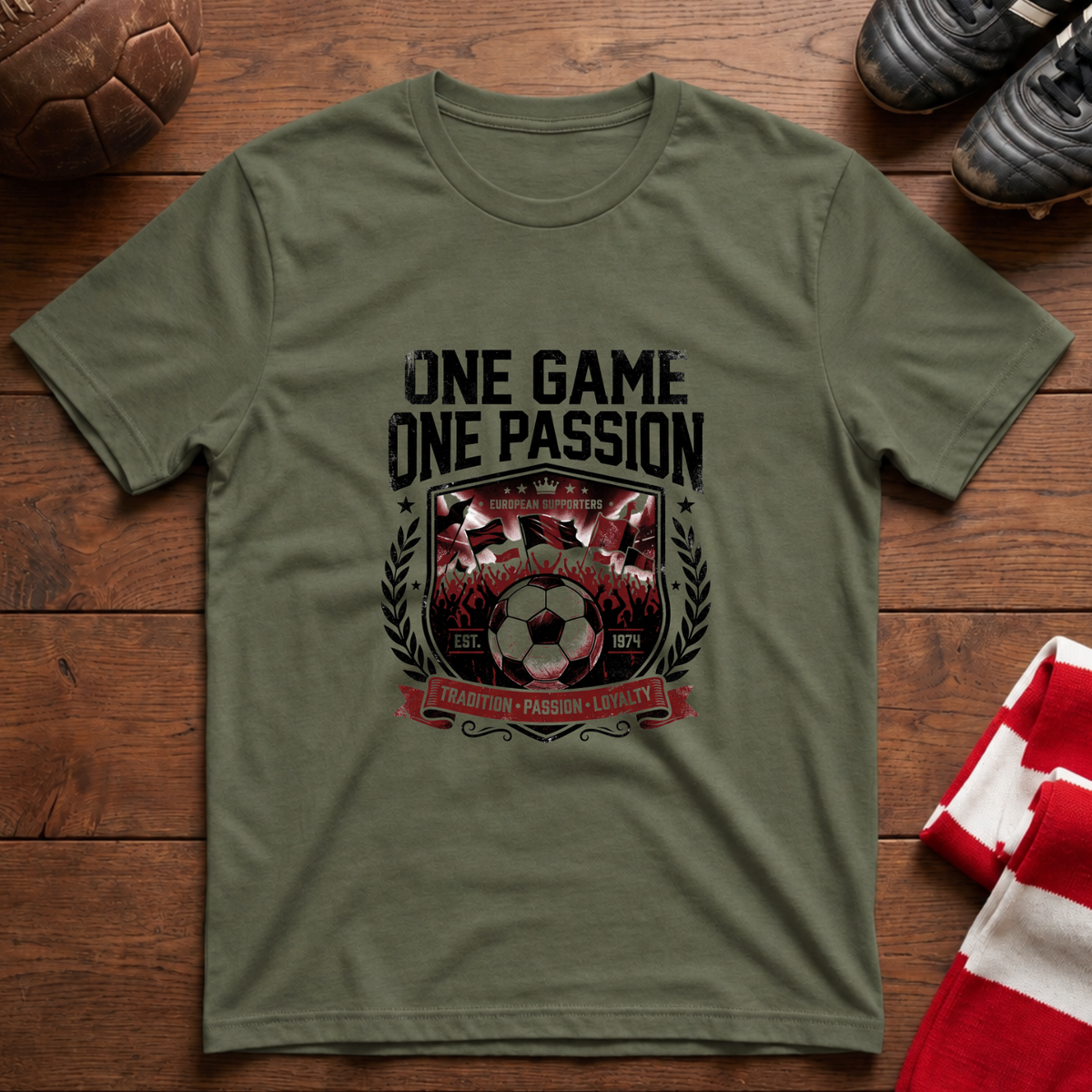 "ONE GAME ONE PASSION" T-Shirt