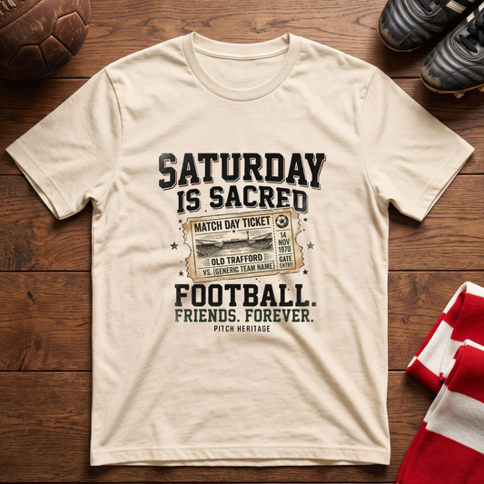 "SATURDAY IS SACRED" T-Shirt
